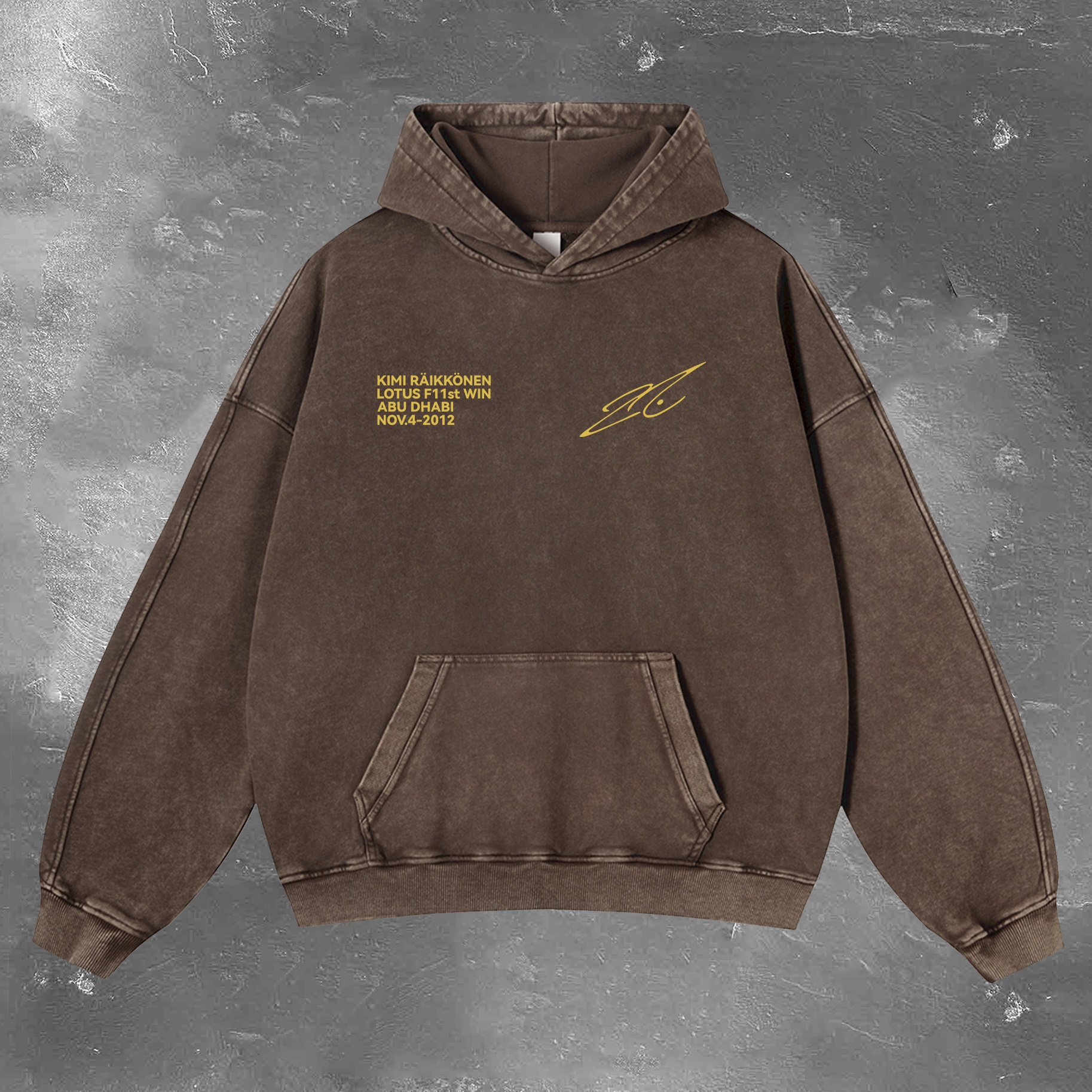Racing Legend Vintage Washed Hoodie 12