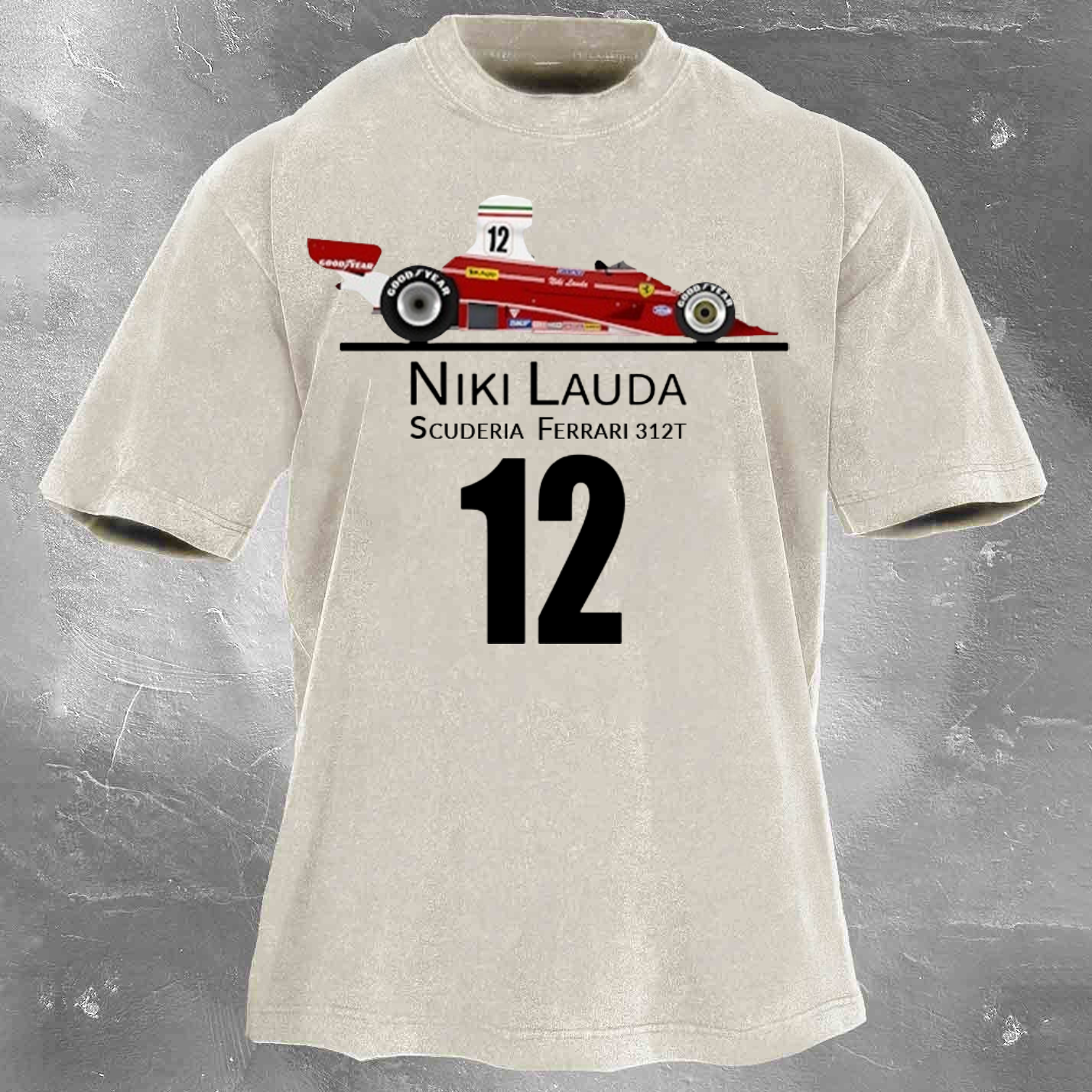 Legendary Racing Unisex Vintage Washed T-Shirt 02