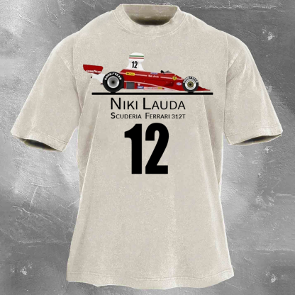 Legendary Racing Unisex Vintage Washed T-Shirt 02