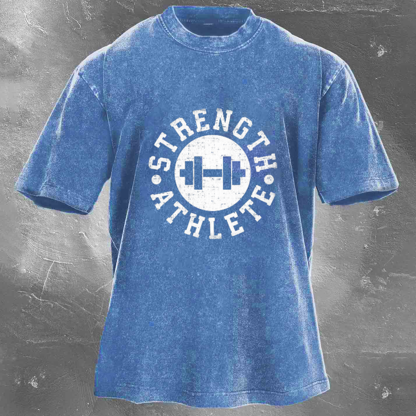 STRENGTH ATHLETE Men's Washed T-shirt