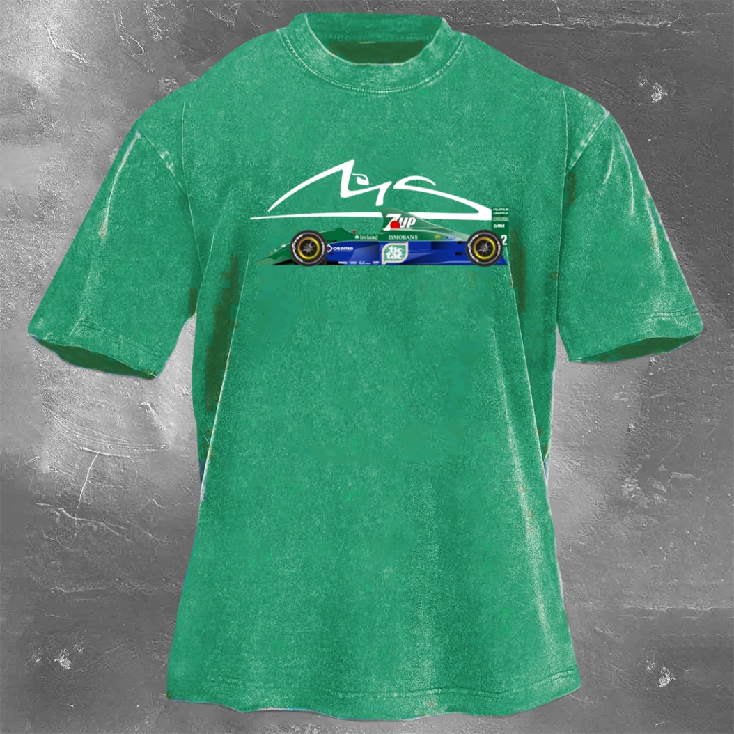 Popular Racing Cars Vintage Washed Tee 10