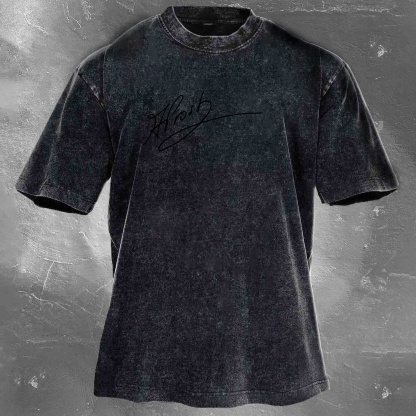 Racing Legend Vintage Cotton Washed T-Shirt 030