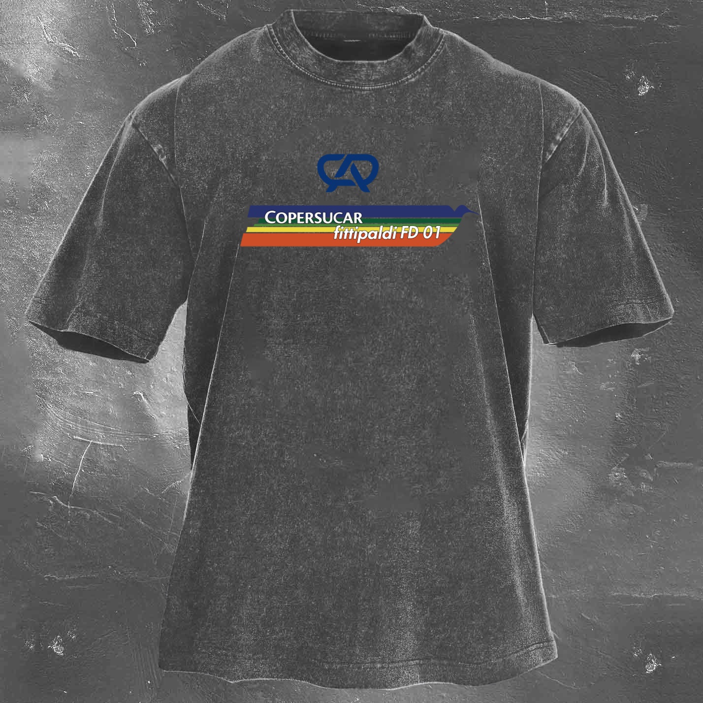 Racing Legend Vintage Cotton Washed T-Shirt 027