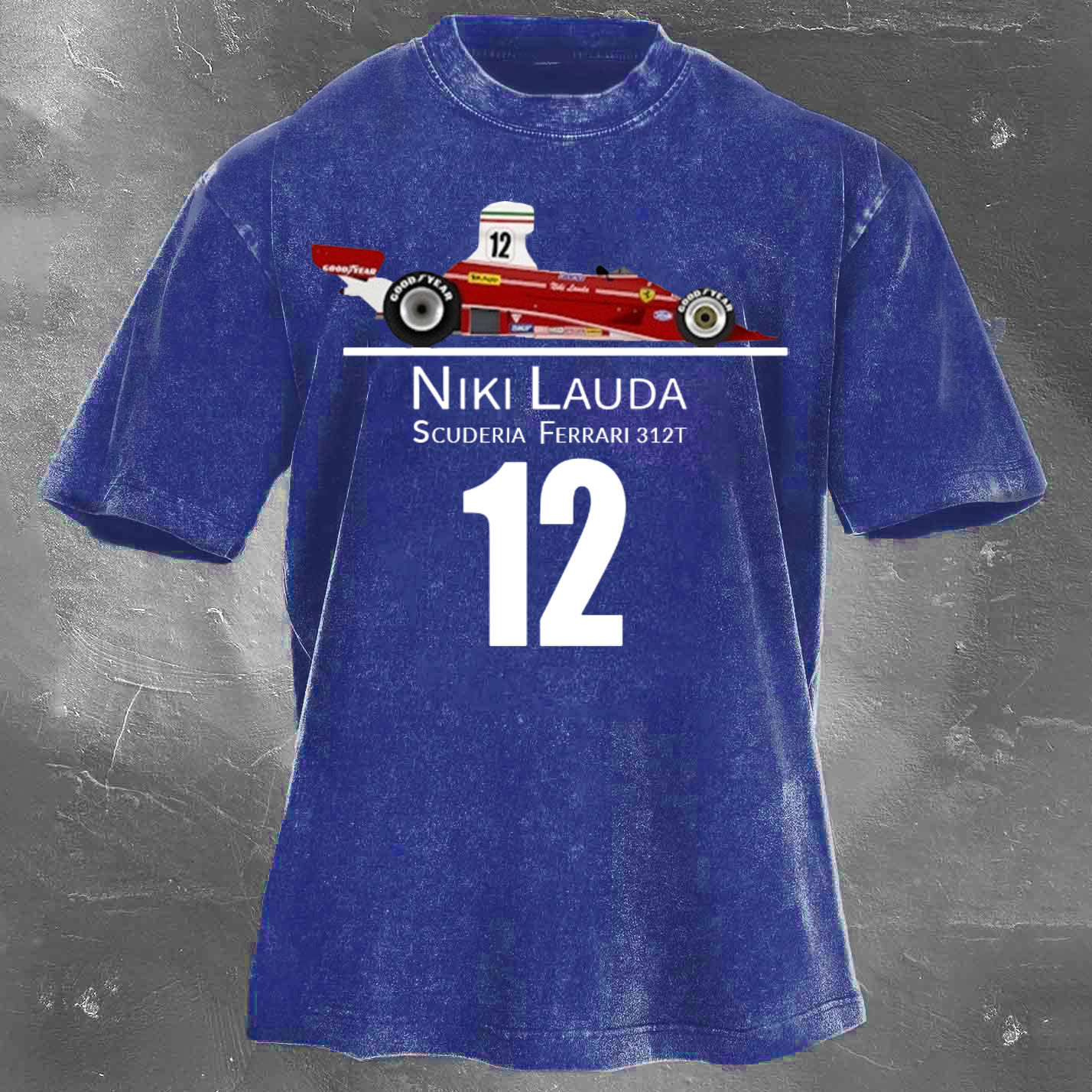 Legendary Racing Unisex Vintage Washed T-Shirt 02