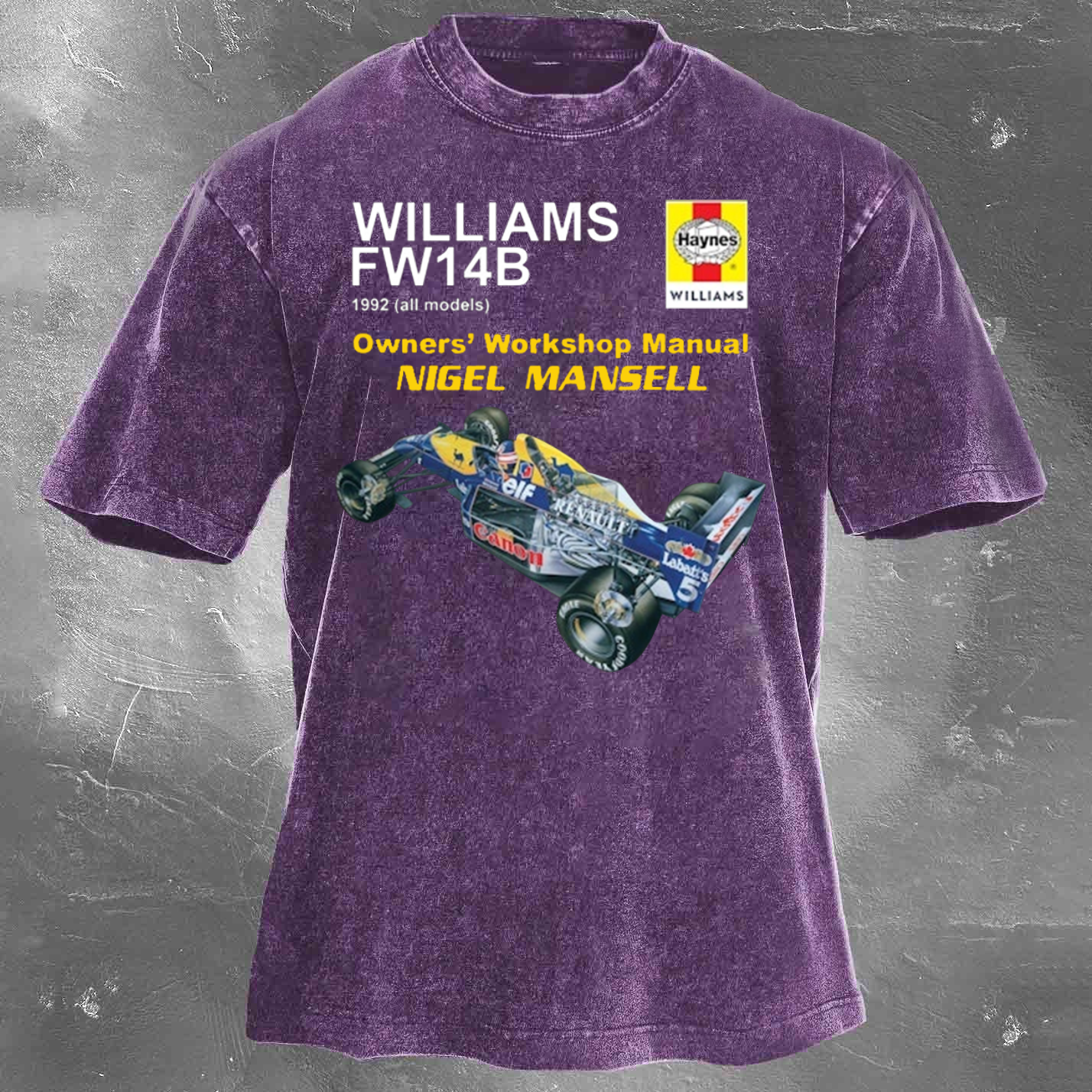 Legendary Racing Unisex Vintage Washed T-Shirt 07