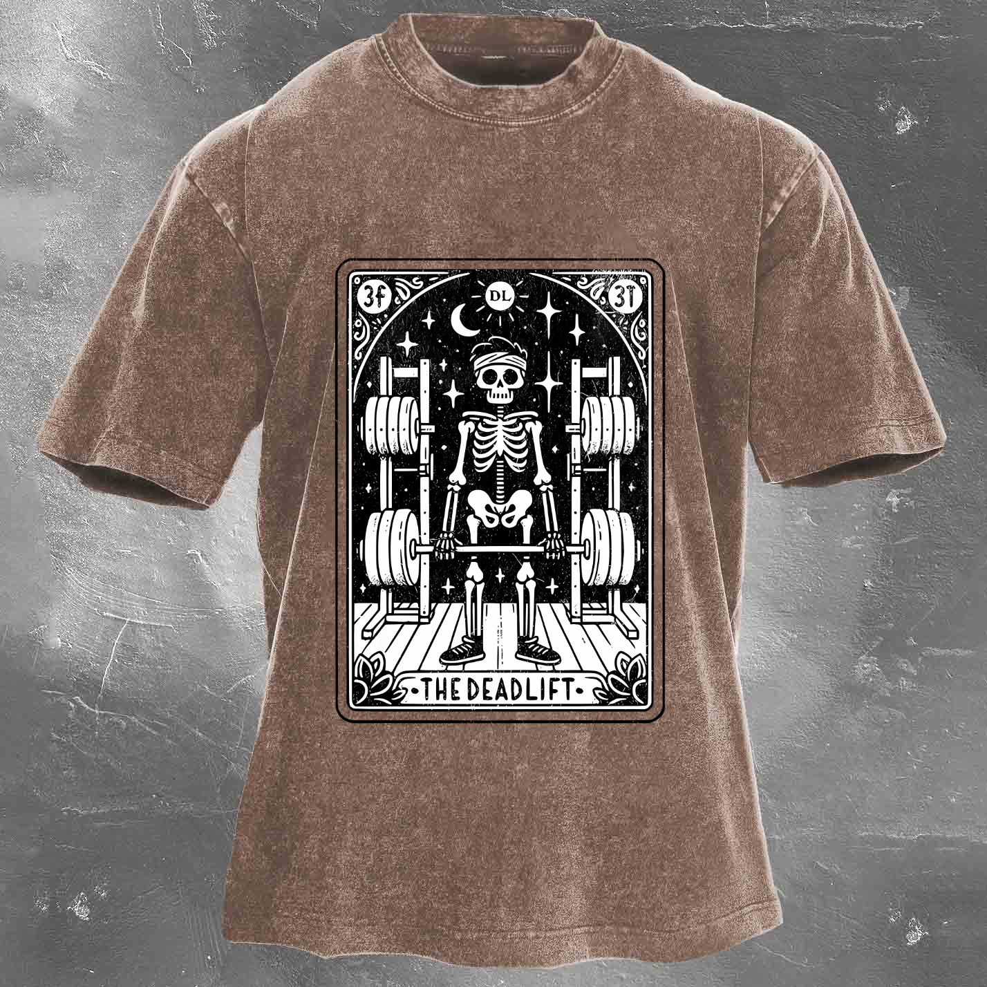 THE DEADLIFT Men's Washed T-shirt