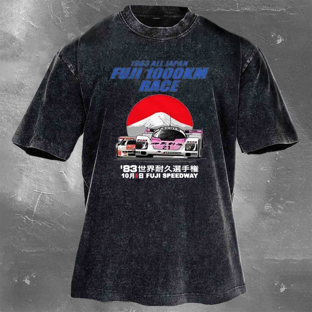 Popular Racing Cars Vintage Washed Tee 12