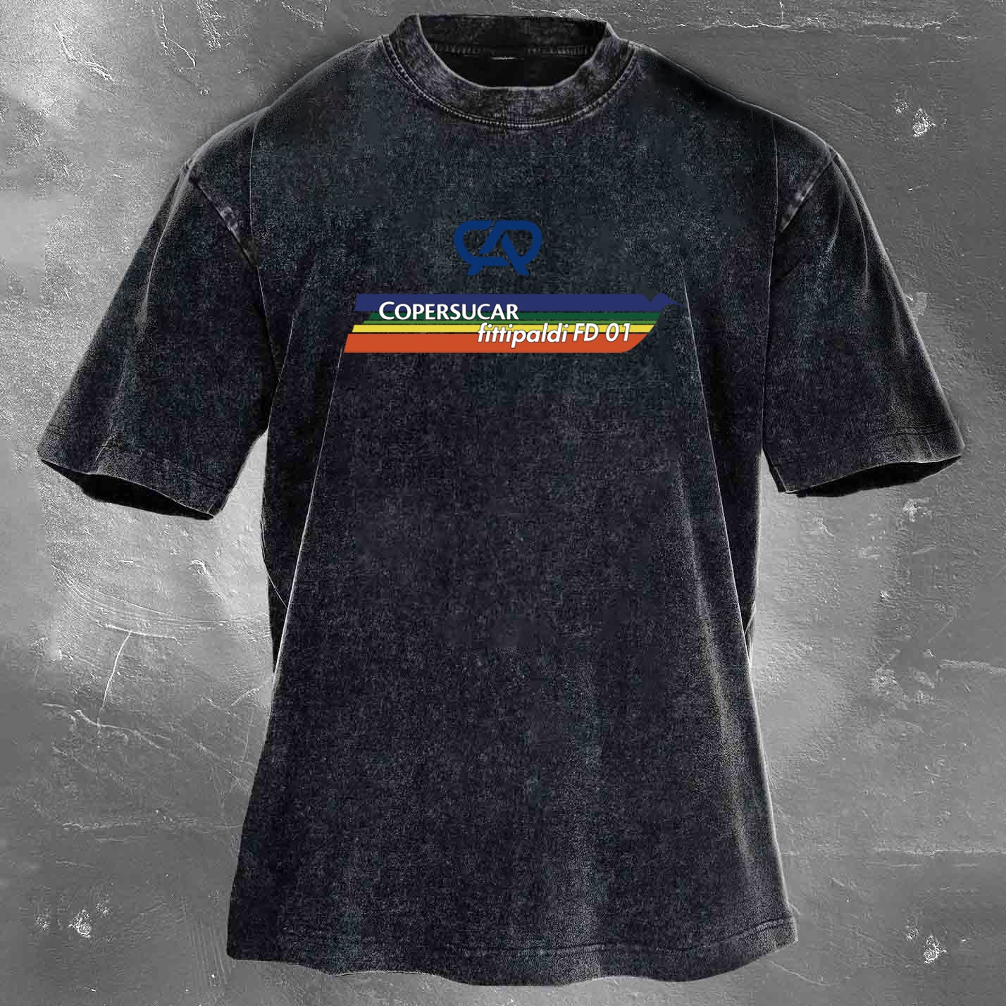 Racing Legend Vintage Cotton Washed T-Shirt 027