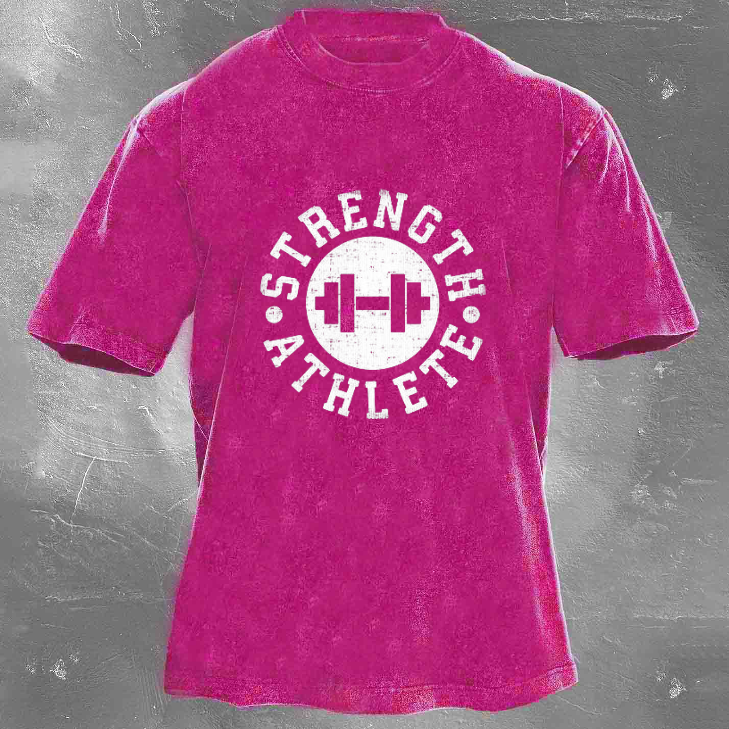 STRENGTH ATHLETE Men's Washed T-shirt