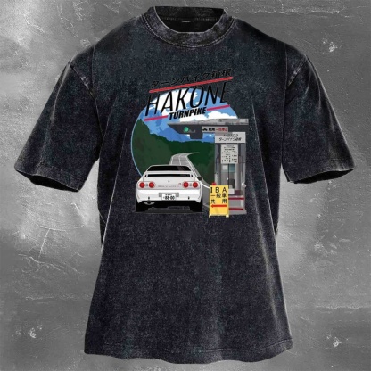 Popular Racing Cars Vintage Washed Tee 13