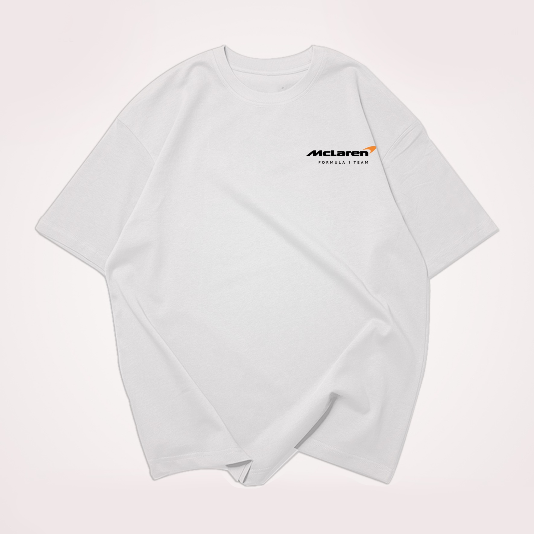 Classic Racing Race Car Team Street Print Pure Cotton Casual T-Shirt 02