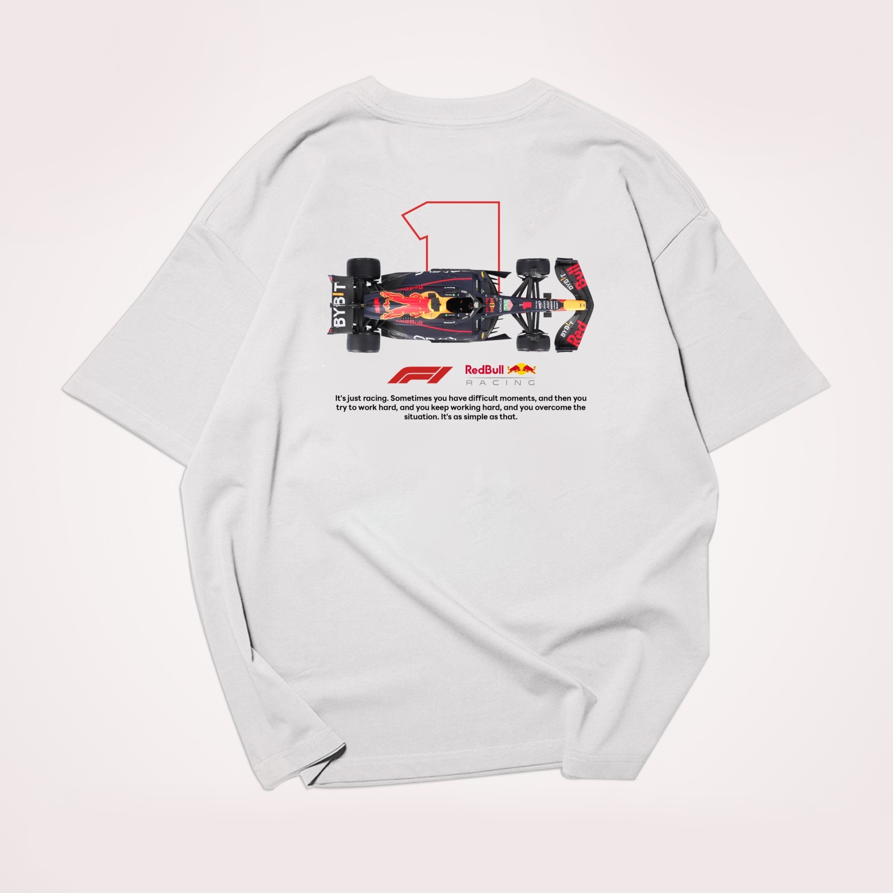 Classic Racing Race Car Team Street Print Pure Cotton Casual T-Shirt 10