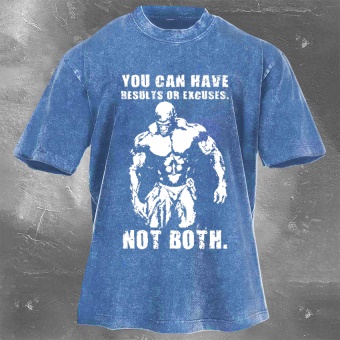 Ronnie Coleman Print Washed Vintage Short Sleeves 01