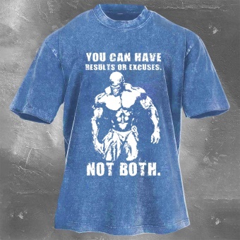 Ronnie Coleman Print Washed Vintage Short Sleeves 01