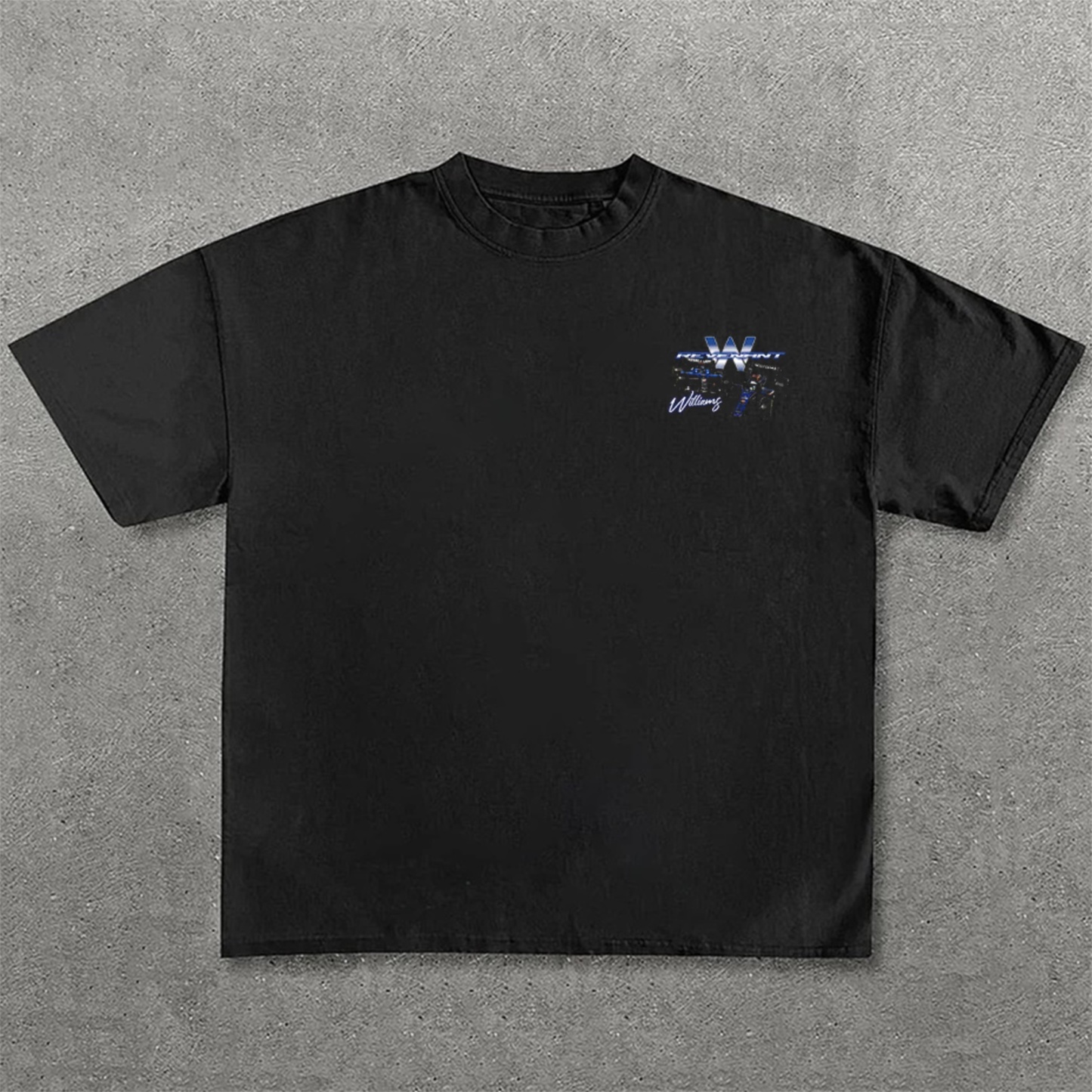 Super Race Team Print Pure Cotton Casual T-Shirt 05