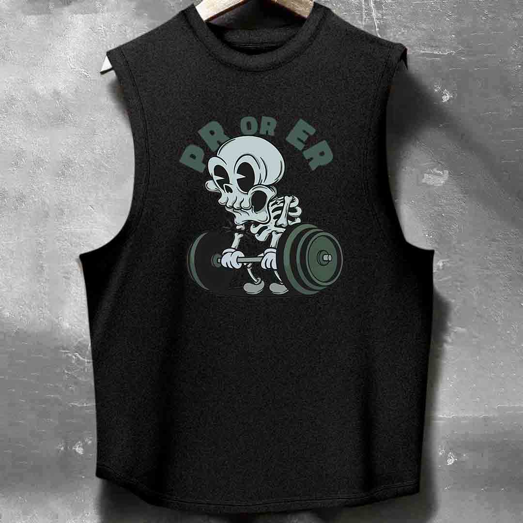 PR OR ER Men's washed Tank