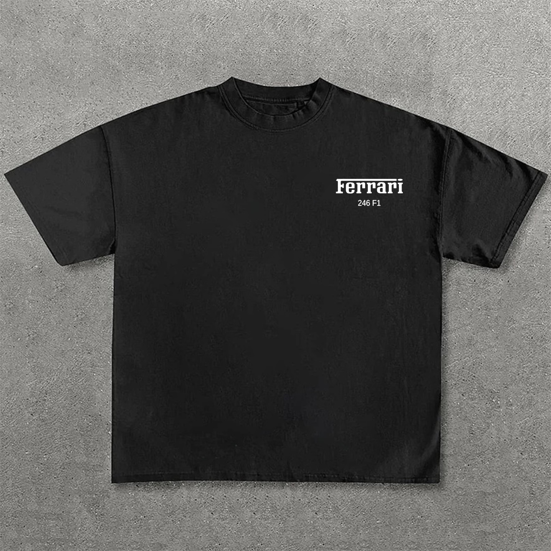 Popular Race Team Street Print Pure Cotton Casual T-Shirt 05