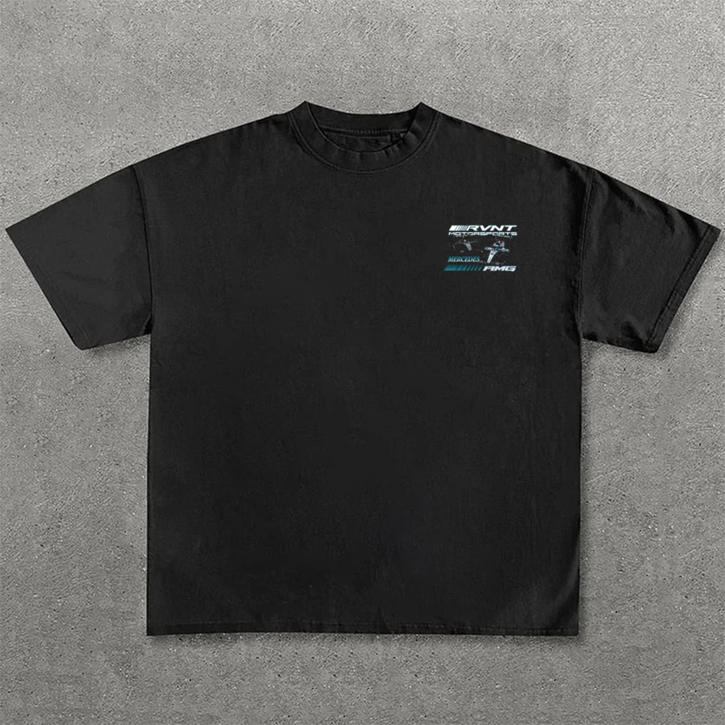 Super Race Team Print Pure Cotton Casual T-Shirt 02