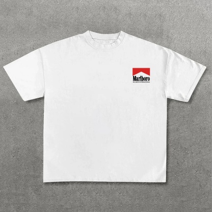 Racing Driver Printed Pure Cotton Casual T-Shirt 01