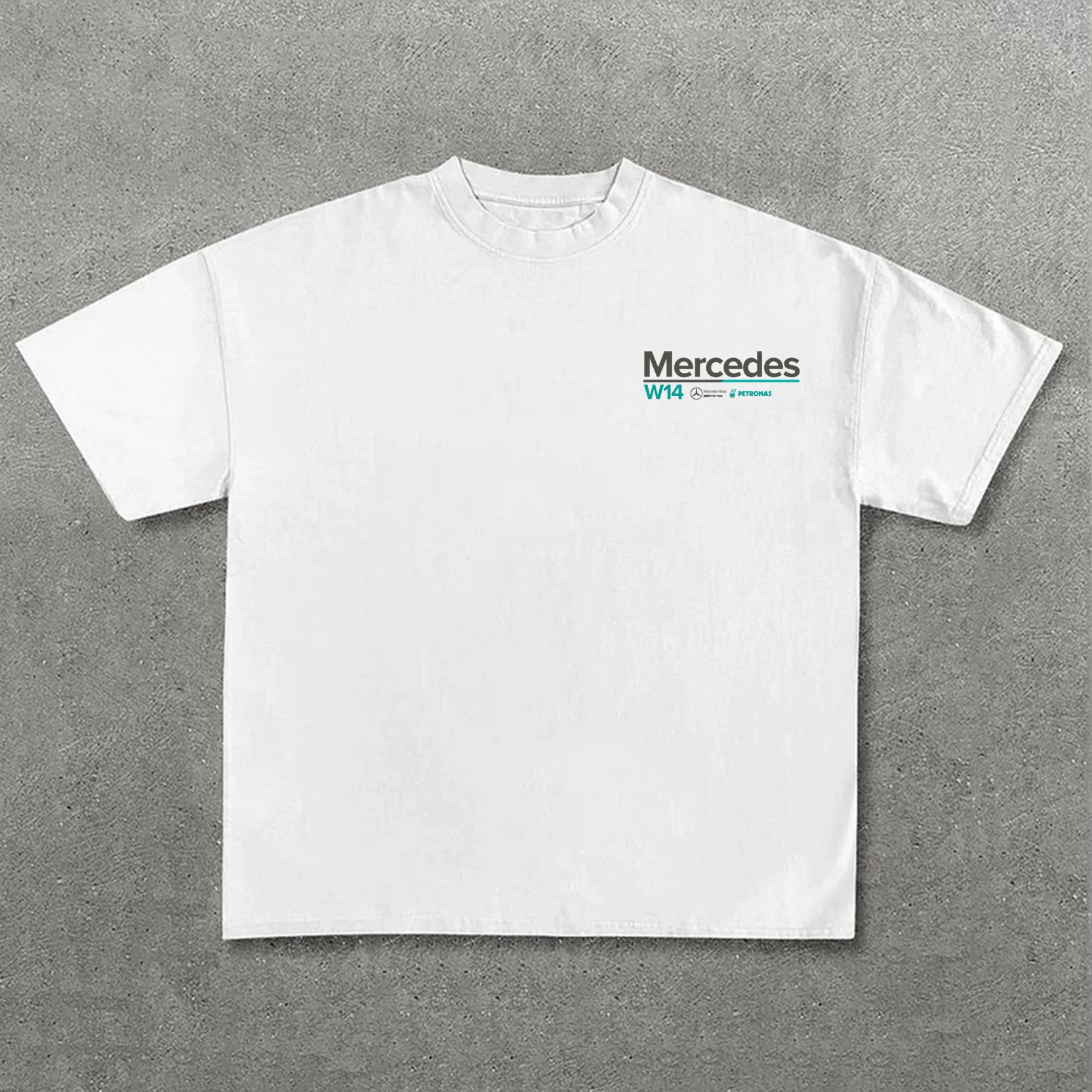 Popular Race Team Street Print Pure Cotton Casual T-Shirt 02