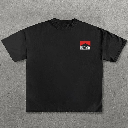 Racing Driver Printed Pure Cotton Casual T-Shirt 01