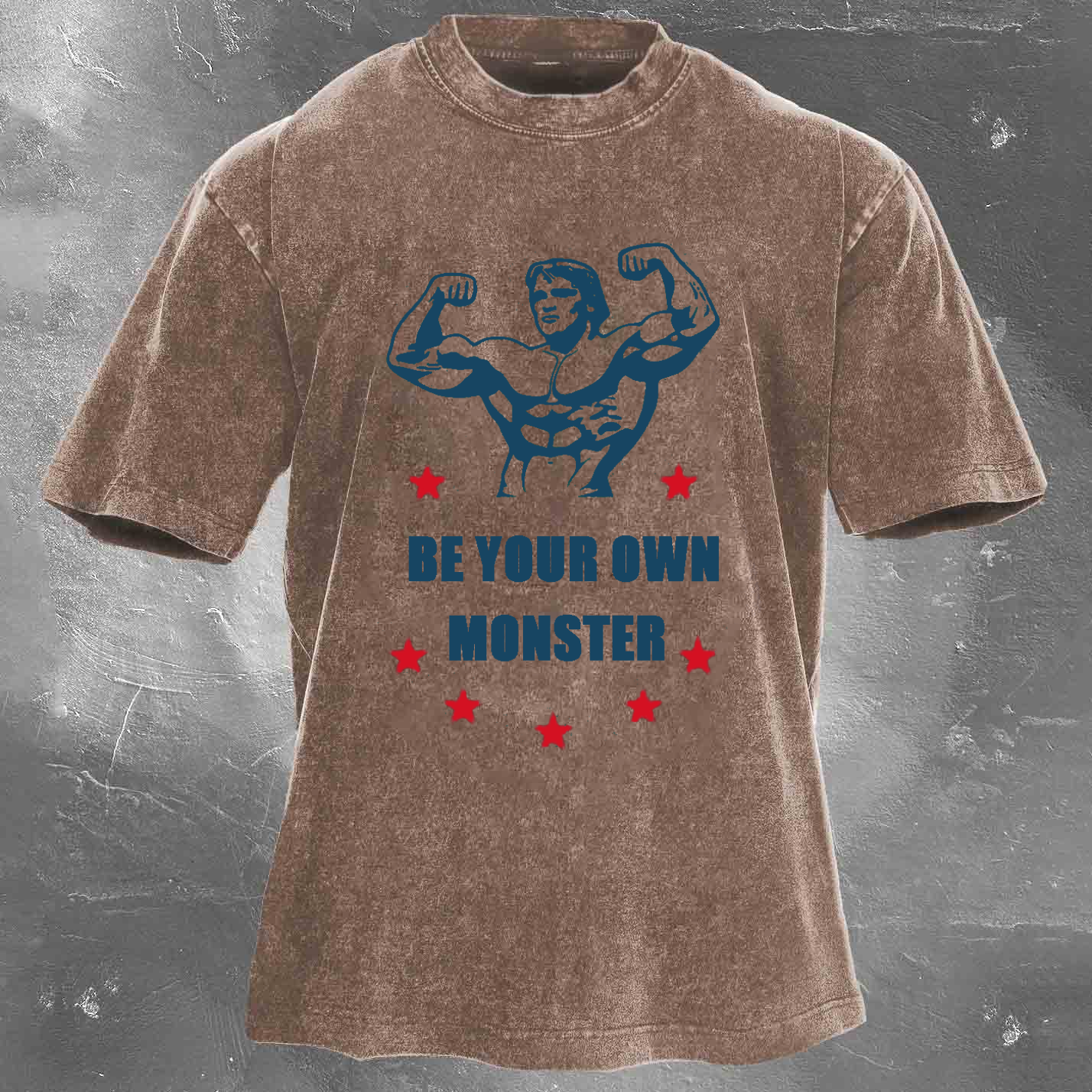 BE YOUR OWN MONSTER Unisex Washed T-shirt