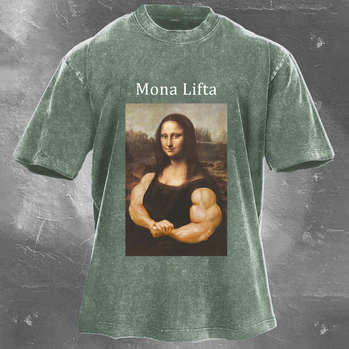 MONA LIFTA Men's Washed T-shirt