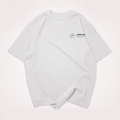 Classic Racing Race Car Team Street Print Pure Cotton Casual T-Shirt 05