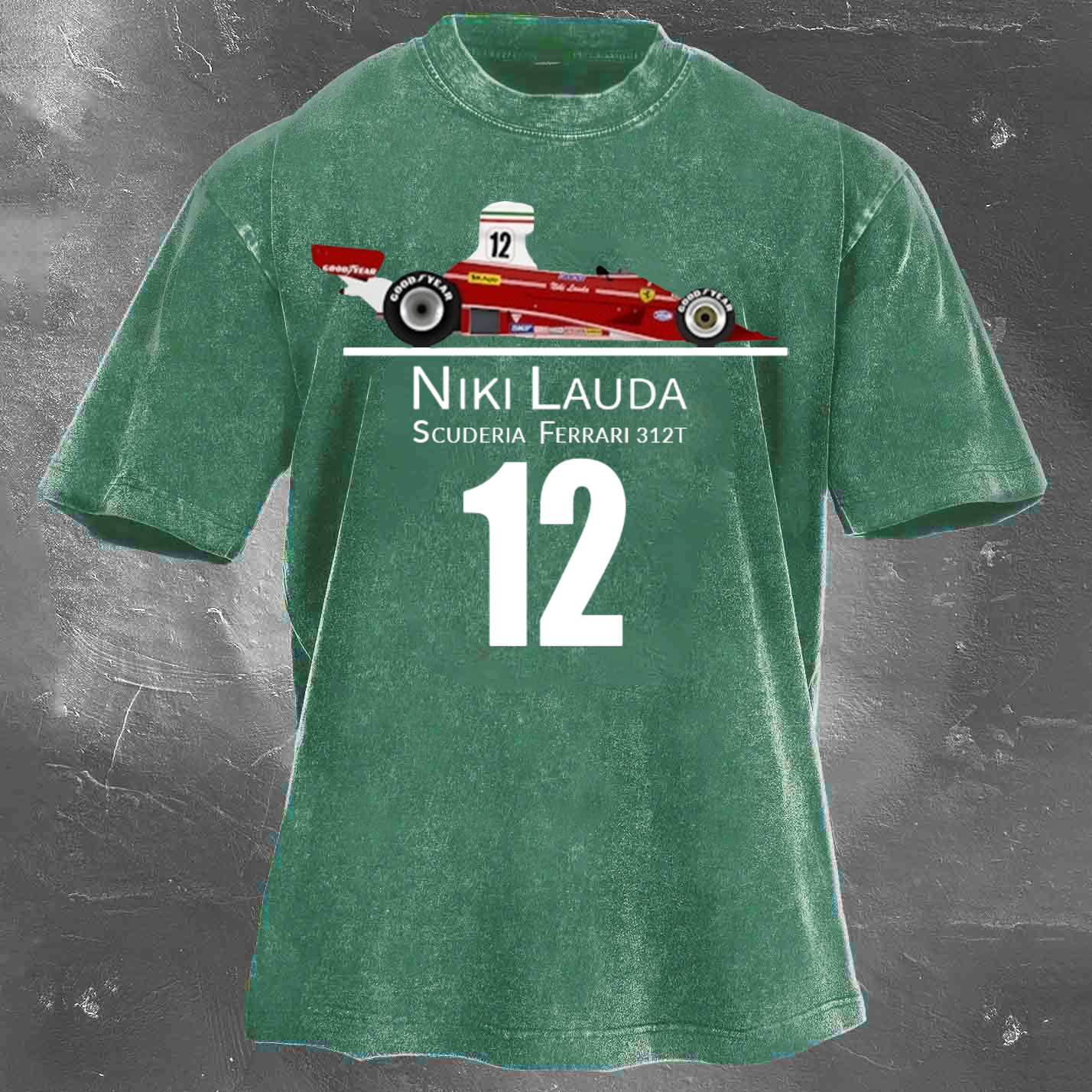 Legendary Racing Unisex Vintage Washed T-Shirt 02