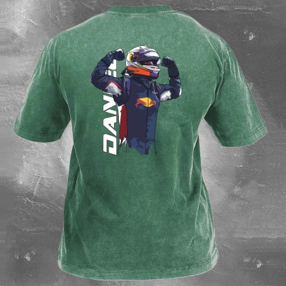 Racing Legend Vintage Cotton Washed T-Shirt 024