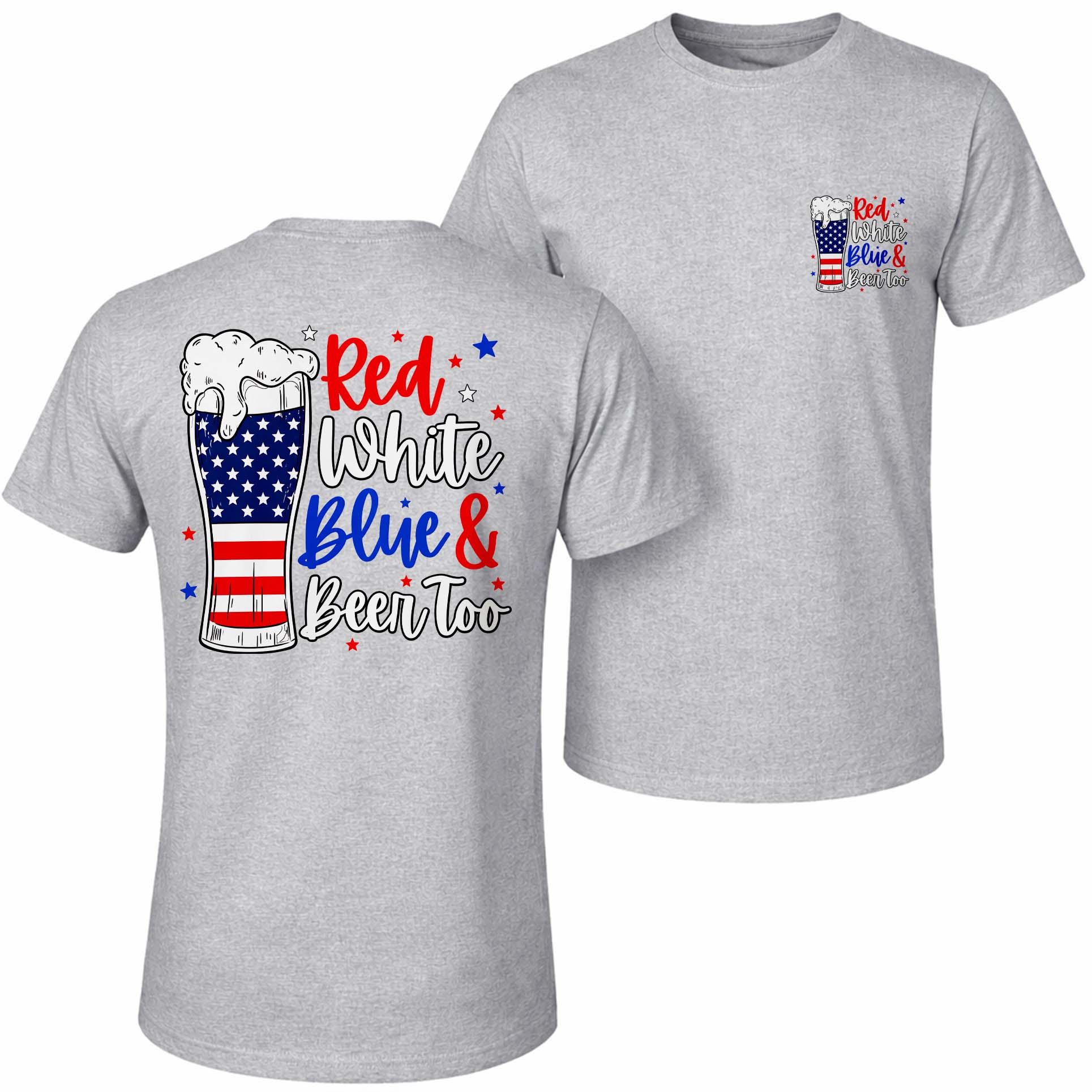 Men’s 100% Cotton Classic American Graphic T-Shirt, Vintage Streetwear Oversized Crew Neck, Soft Breathable Casual Short Sleeve Top for Summer Daily Wear-05