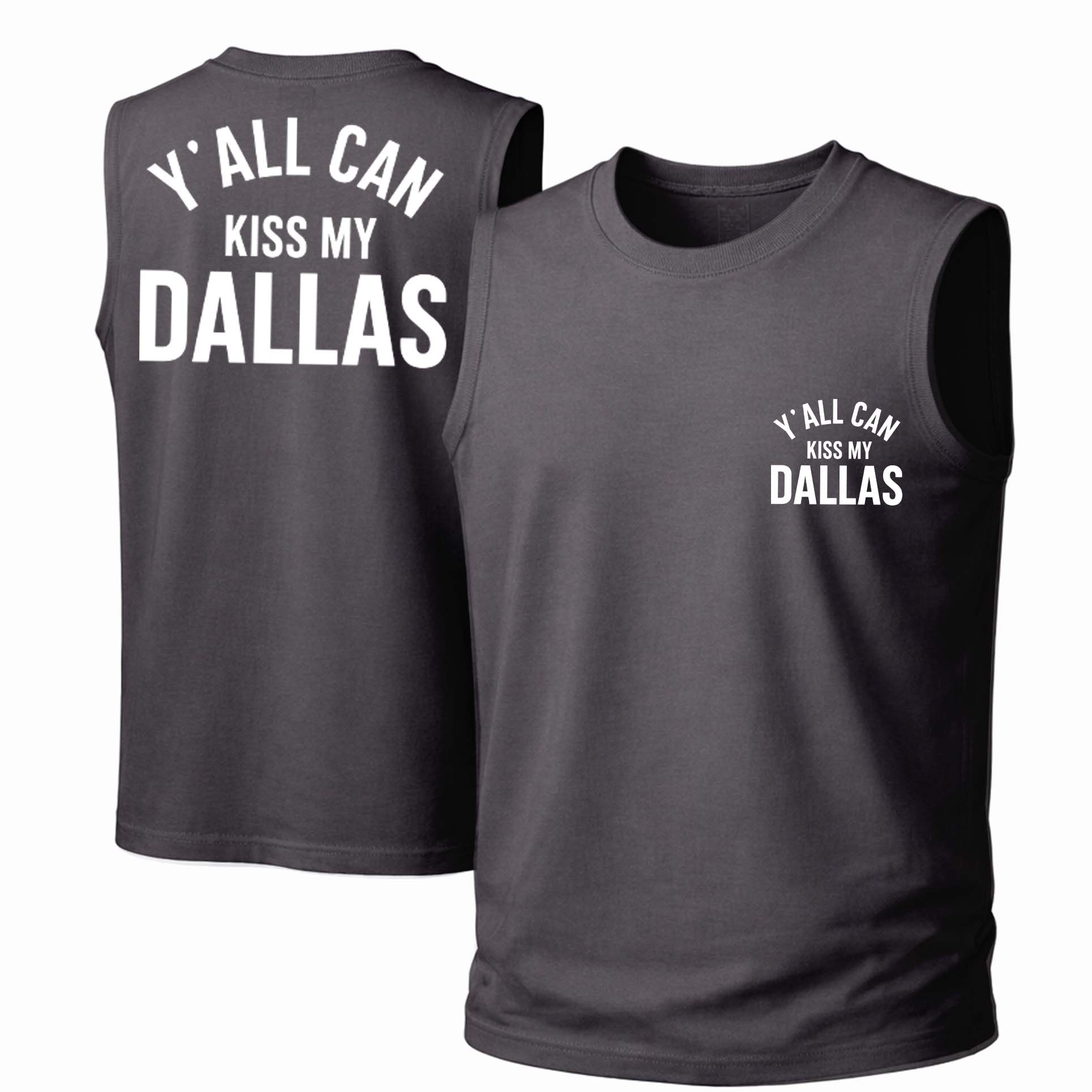 Men’s 100% Cotton Classic American Graphic Tank Top, Vintage Streetwear Oversized Crew Neck, Soft Breathable Casual Sleeveless Top for Summer Daily Wear-16