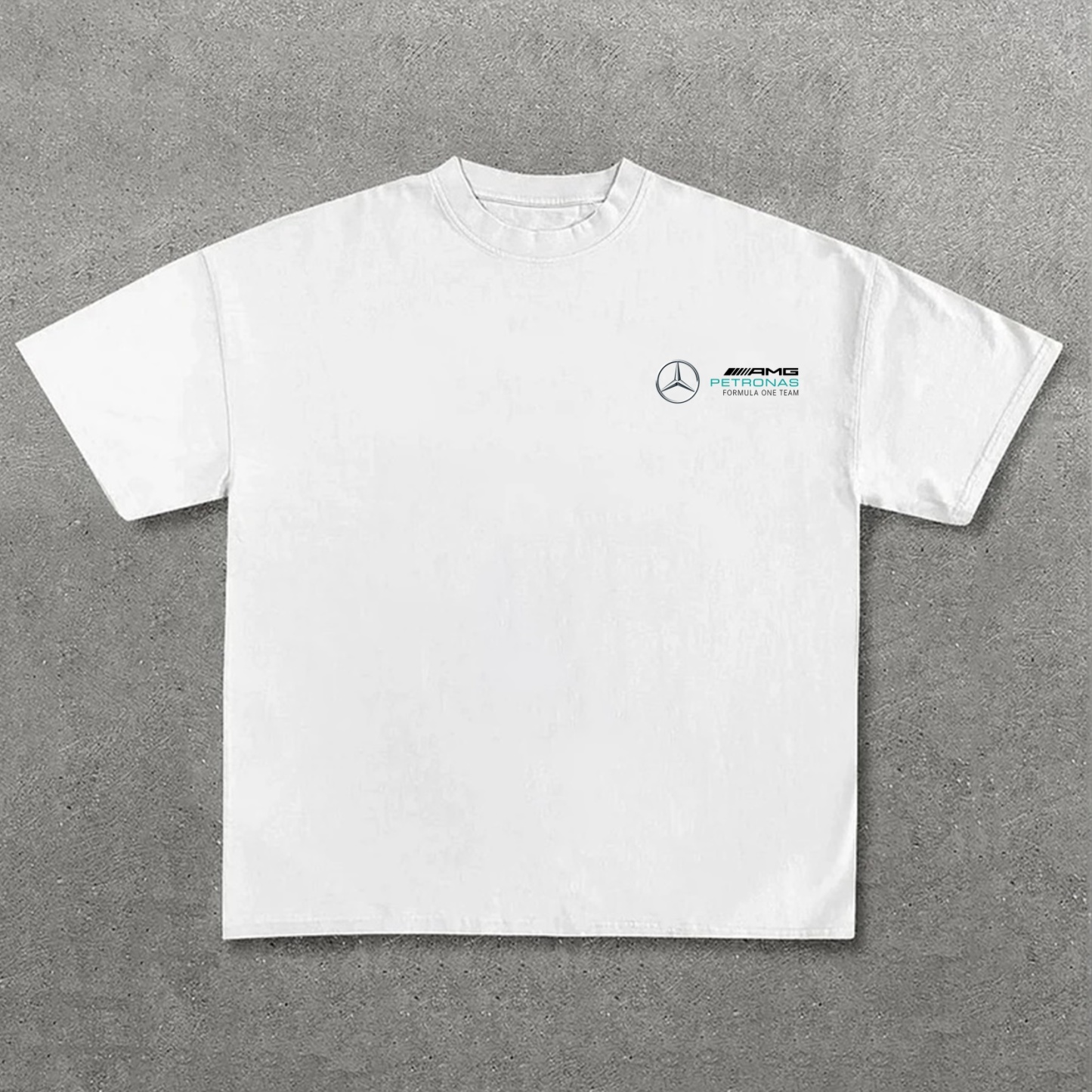 Popular Race Team Street Print Pure Cotton Casual T-Shirt 01