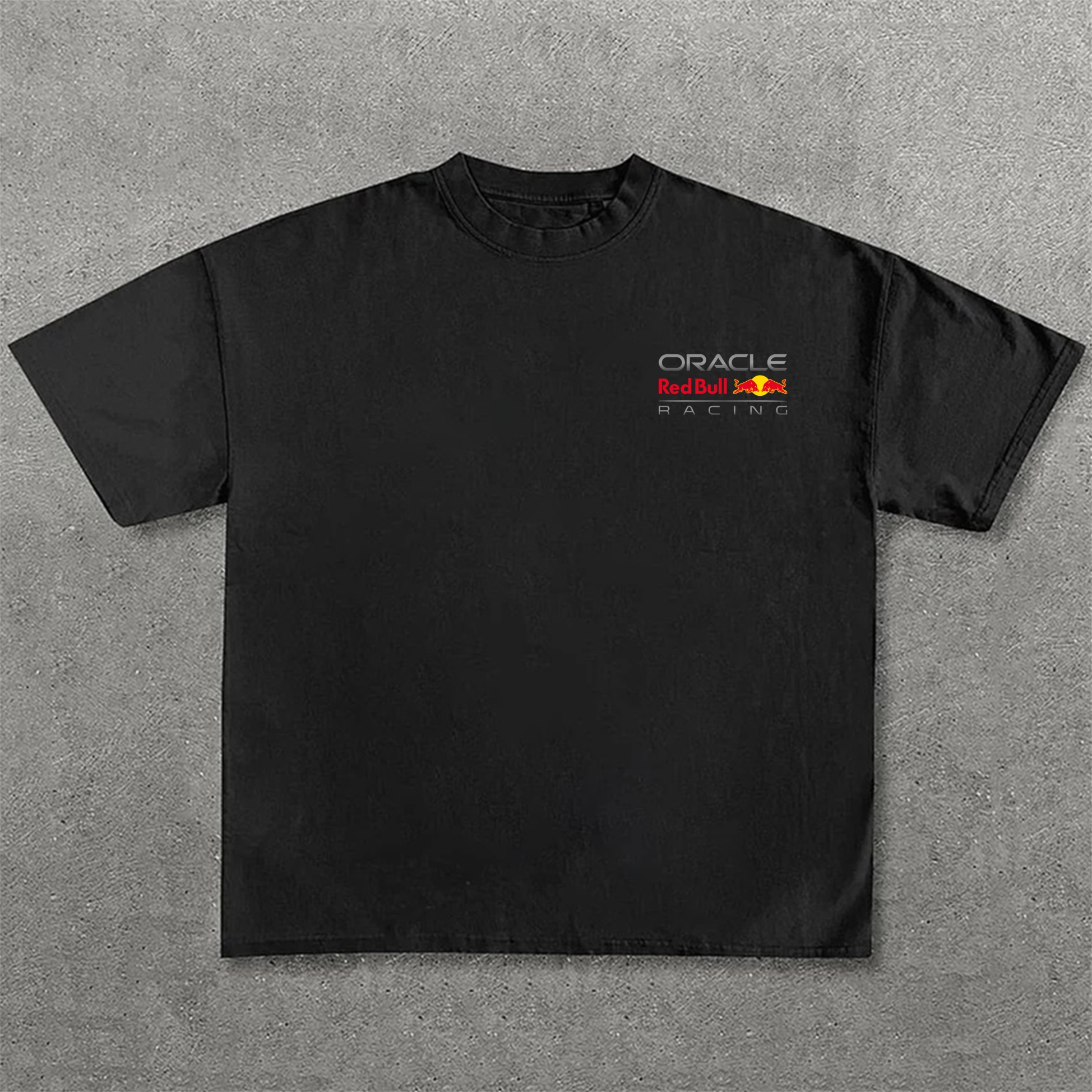 Popular Race Team Street Print Pure Cotton Casual T-Shirt 08