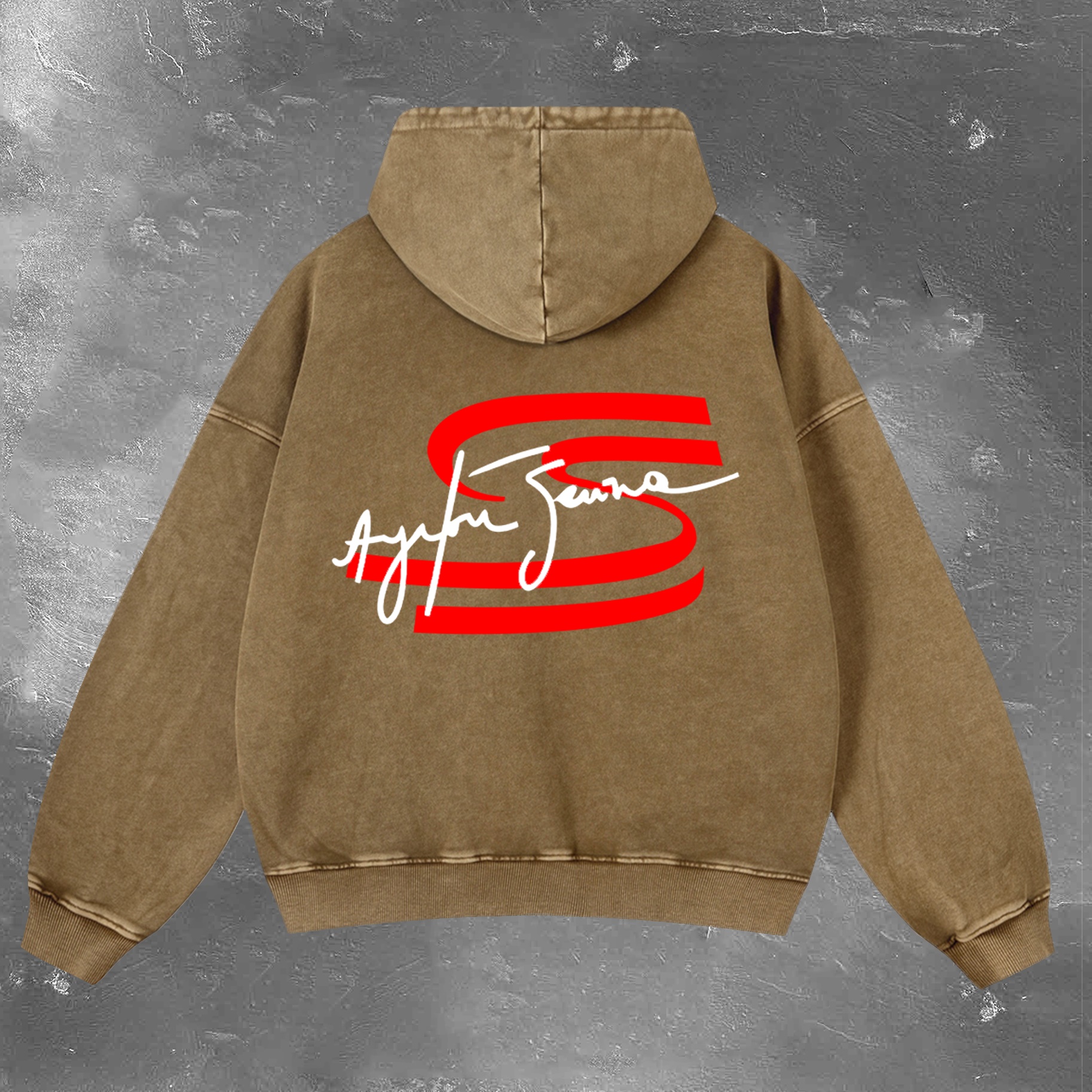 Racing Legend Vintage Washed Hoodie 10