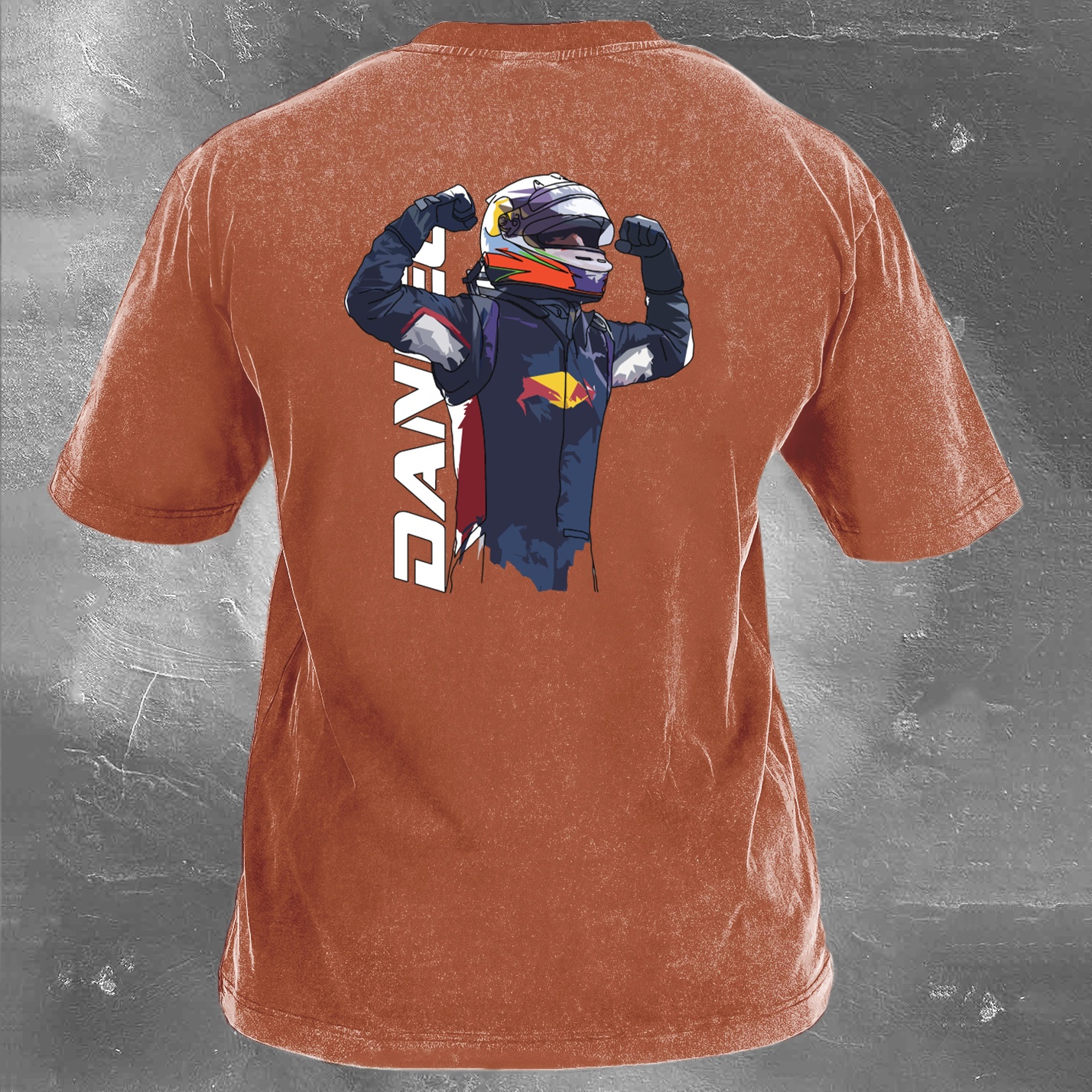 Racing Legend Vintage Cotton Washed T-Shirt 024