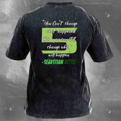 Racing Legend Vintage Cotton Washed T-Shirt 035