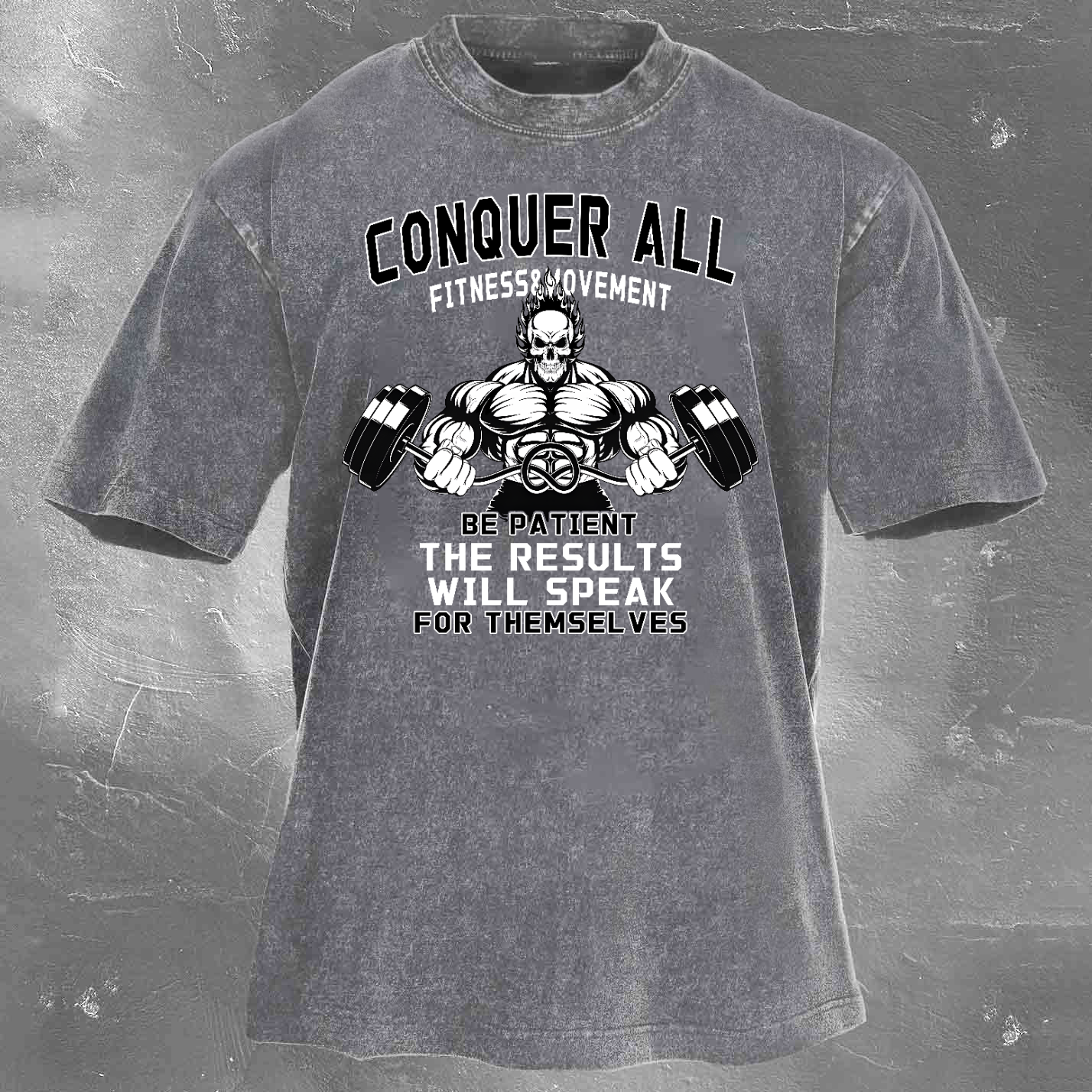 The Results Will Speak Unisex Vintage Washed T-Shirt