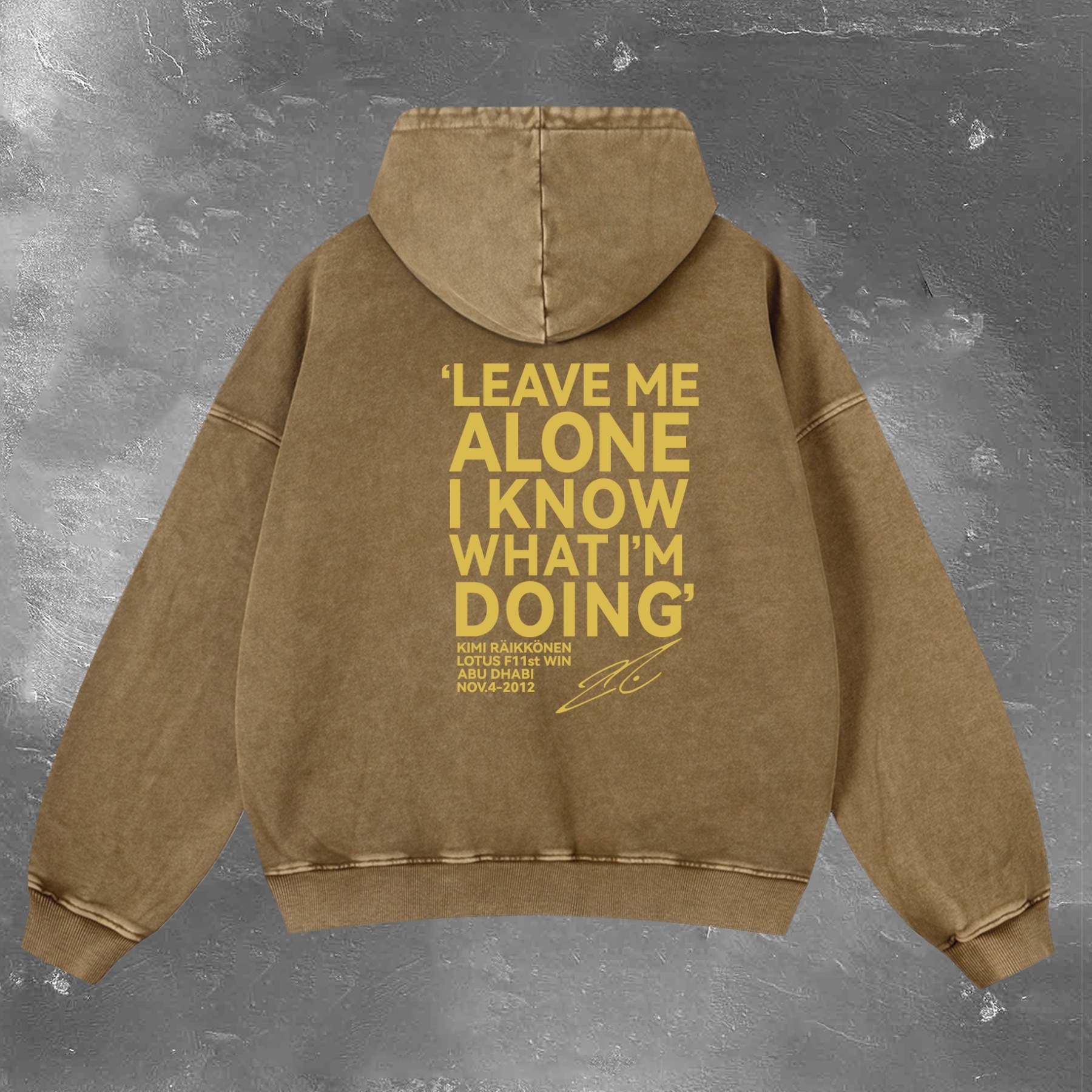 Racing Legend Vintage Washed Hoodie 12