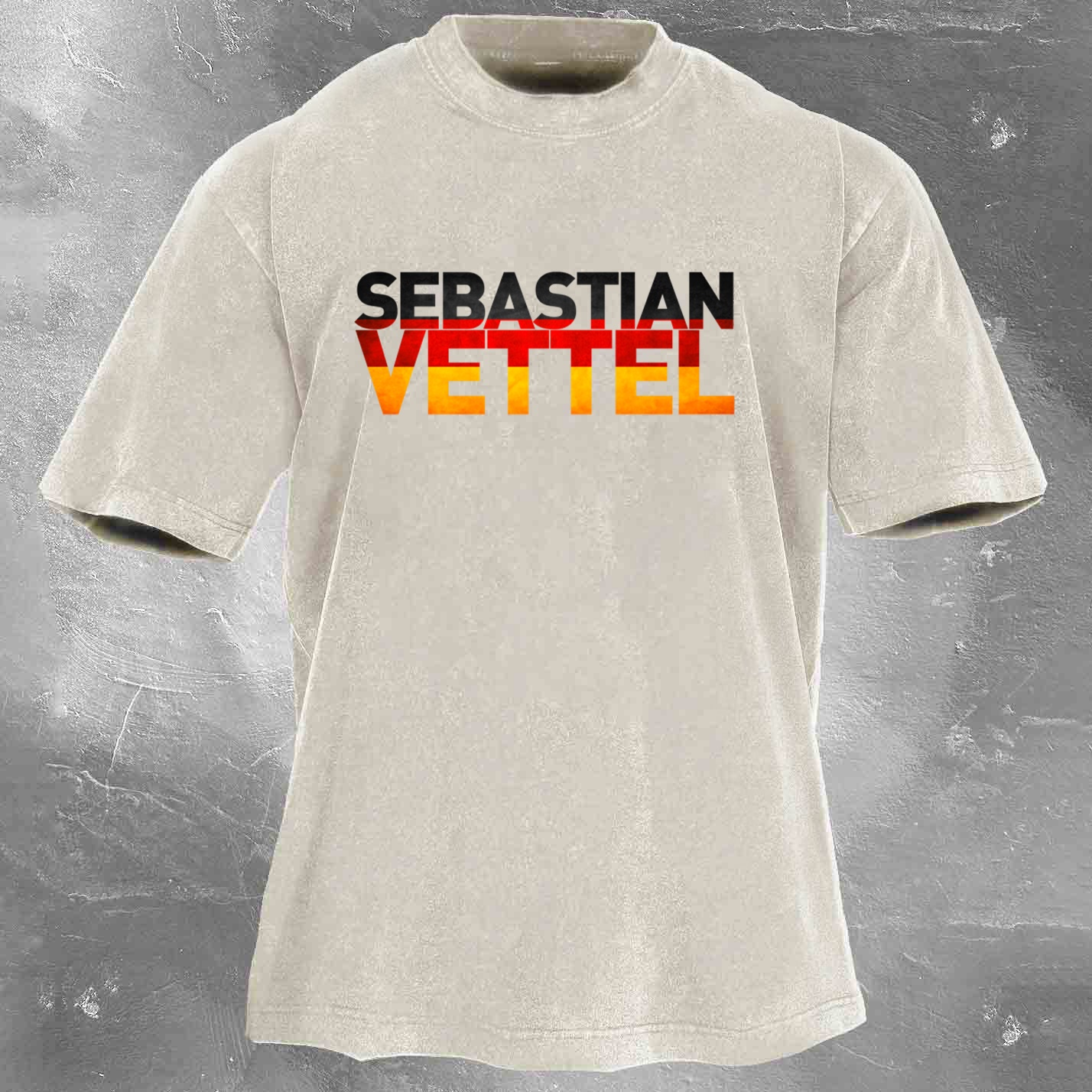 Racing Legend Vintage Cotton Washed T-Shirt 034