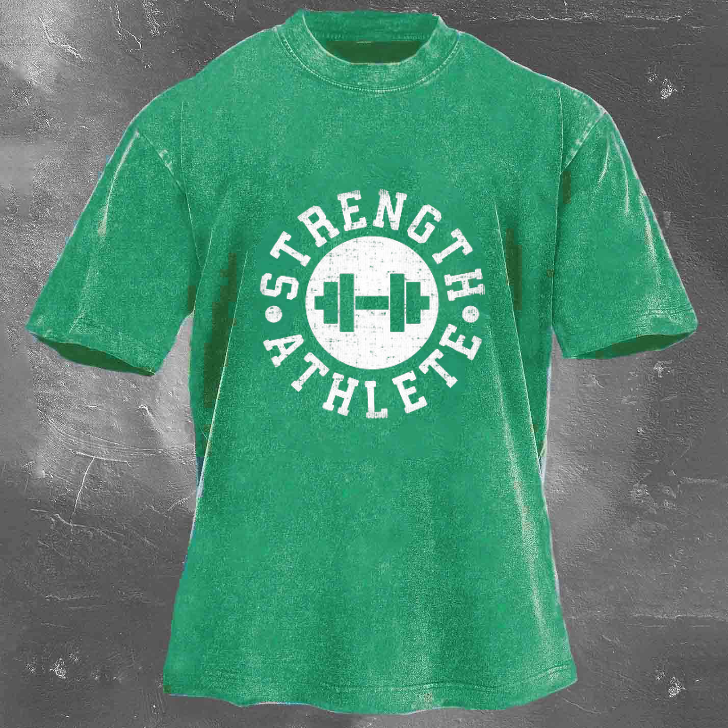 STRENGTH ATHLETE Men's Washed T-shirt