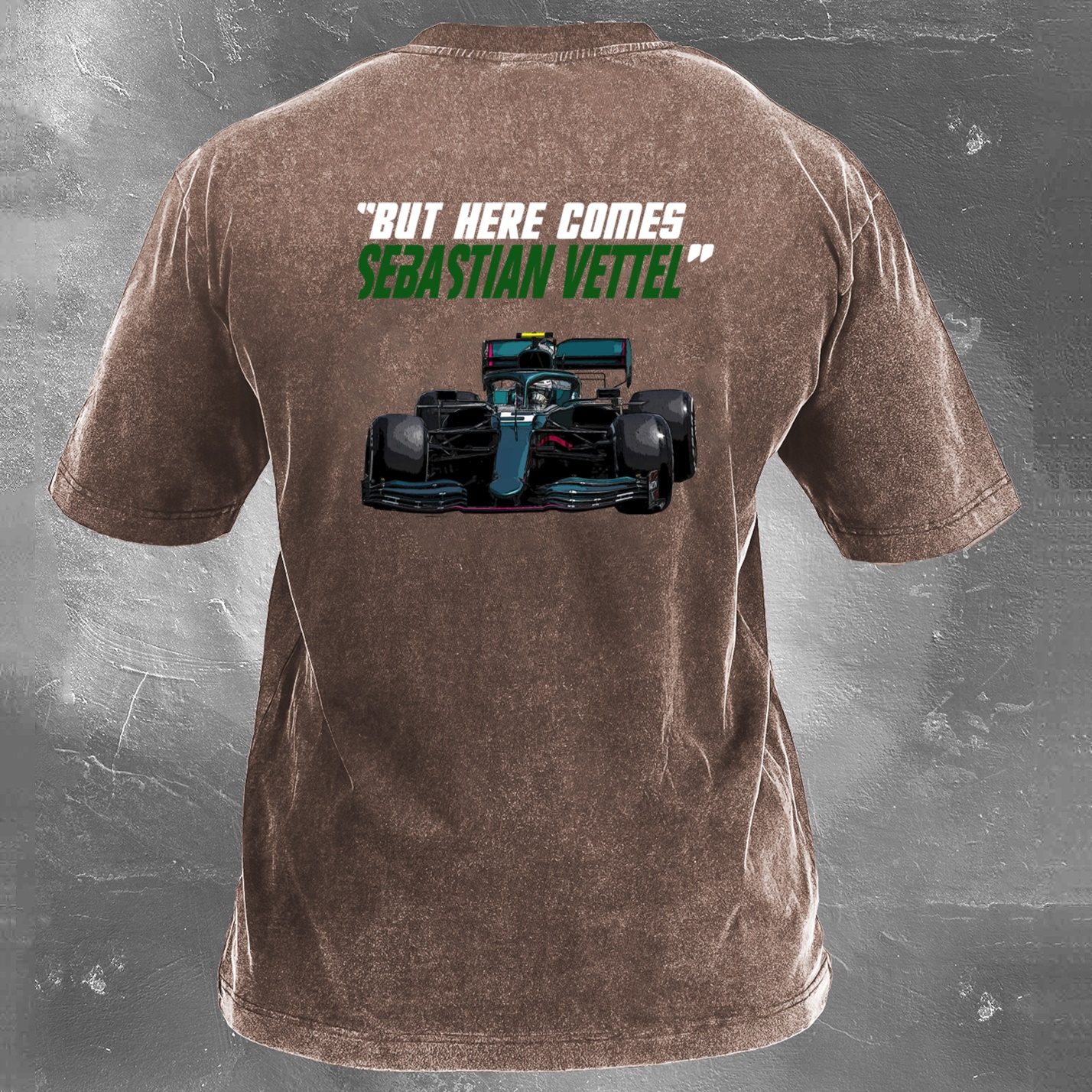 Racing Legend Vintage Cotton Washed T-Shirt 032