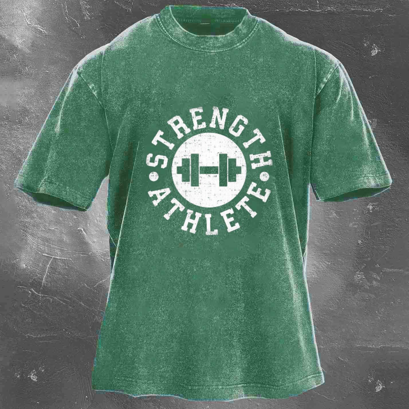 STRENGTH ATHLETE Men's Washed T-shirt