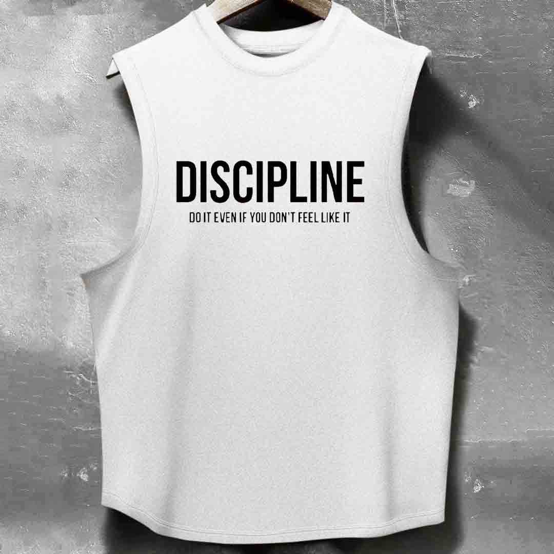 Discipline Men's washed Tank