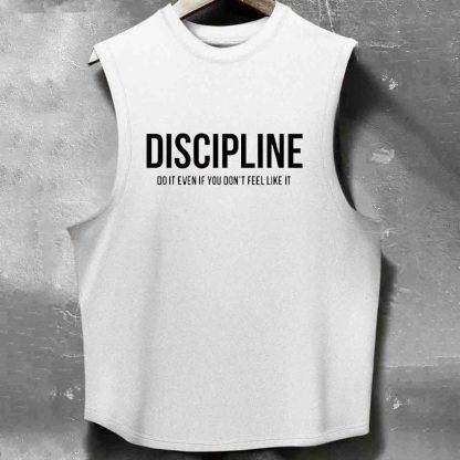 Discipline Men's washed Tank