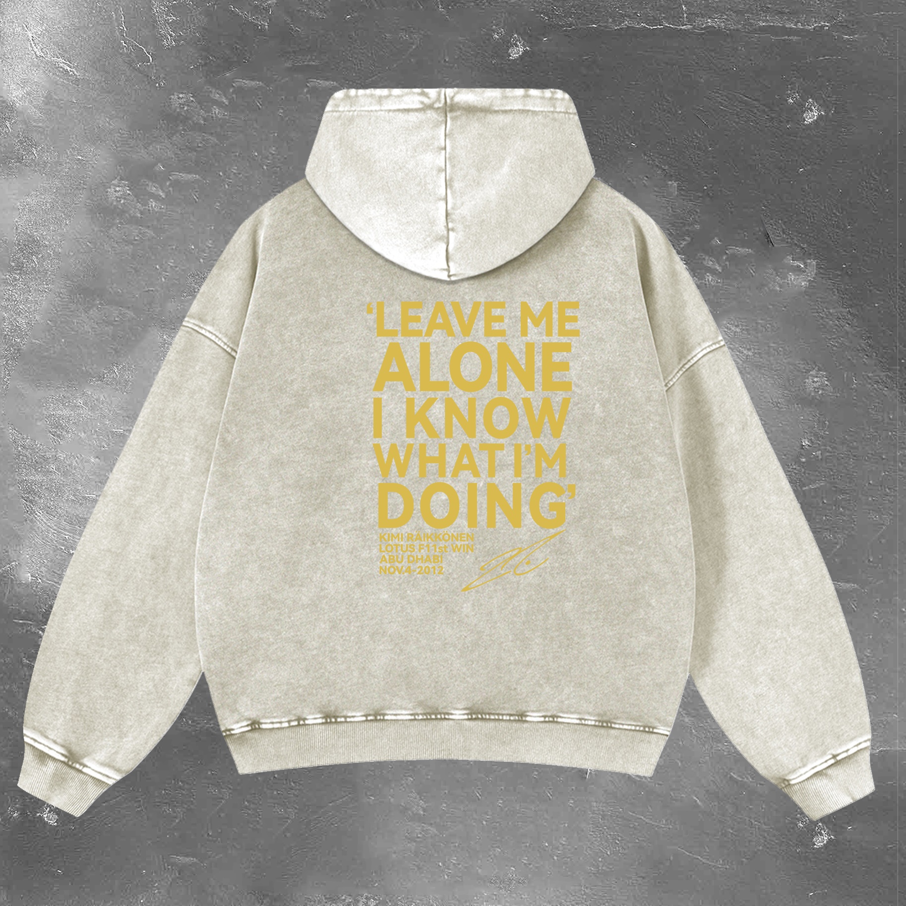 Racing Legend Vintage Washed Hoodie 12