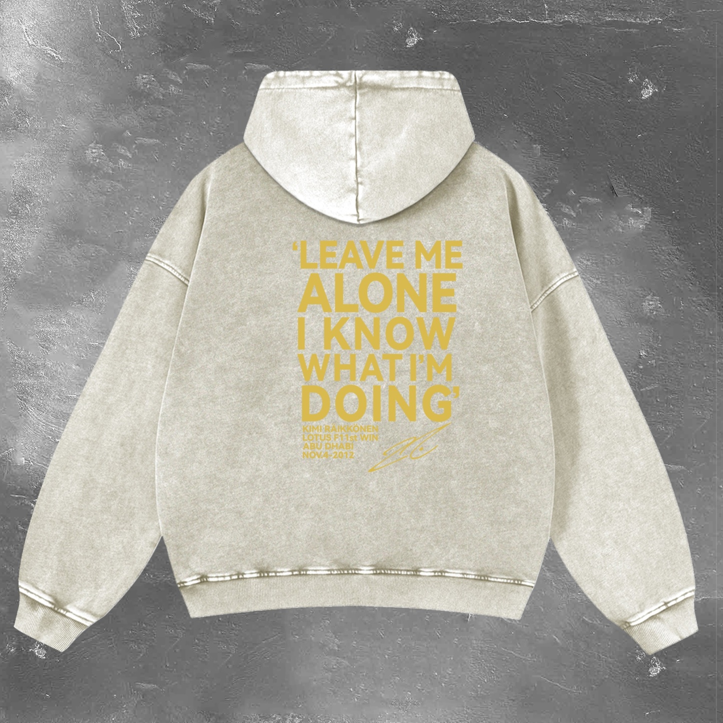 Racing Legend Vintage Washed Hoodie 12