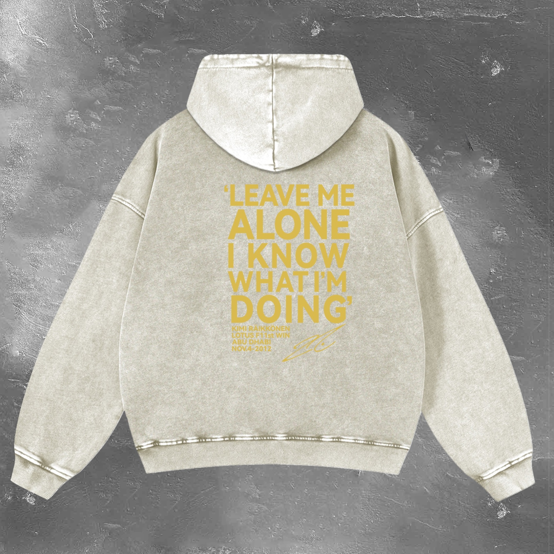 Racing Legend Vintage Washed Hoodie 12