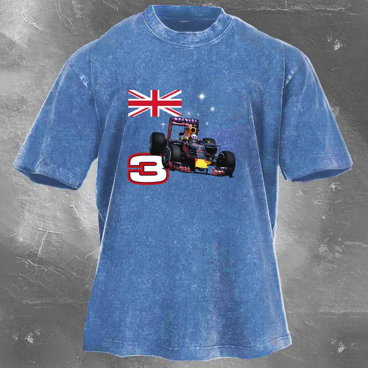 Racing Legend Vintage Cotton Washed T-Shirt 024