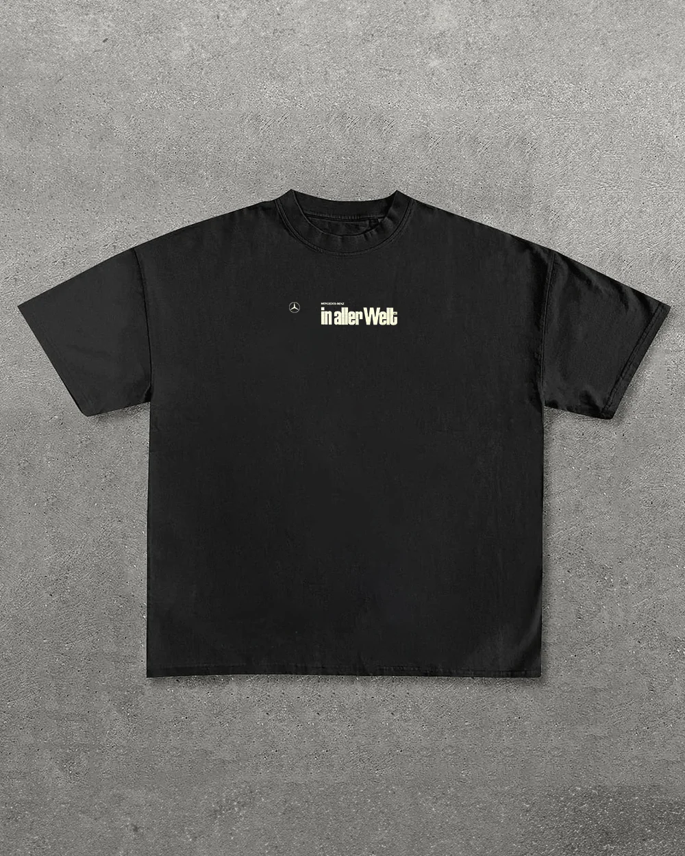 Casual Retro Street Car Printed Short Sleeve Crew Neck T-Shirt 112